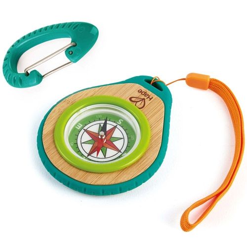 hape kompas met karabijnhaak | E5575 | 0