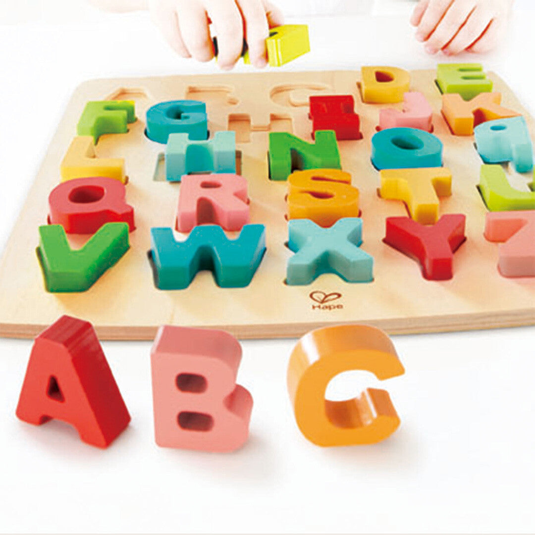 hape puzzel alfabet | E1551 | 1