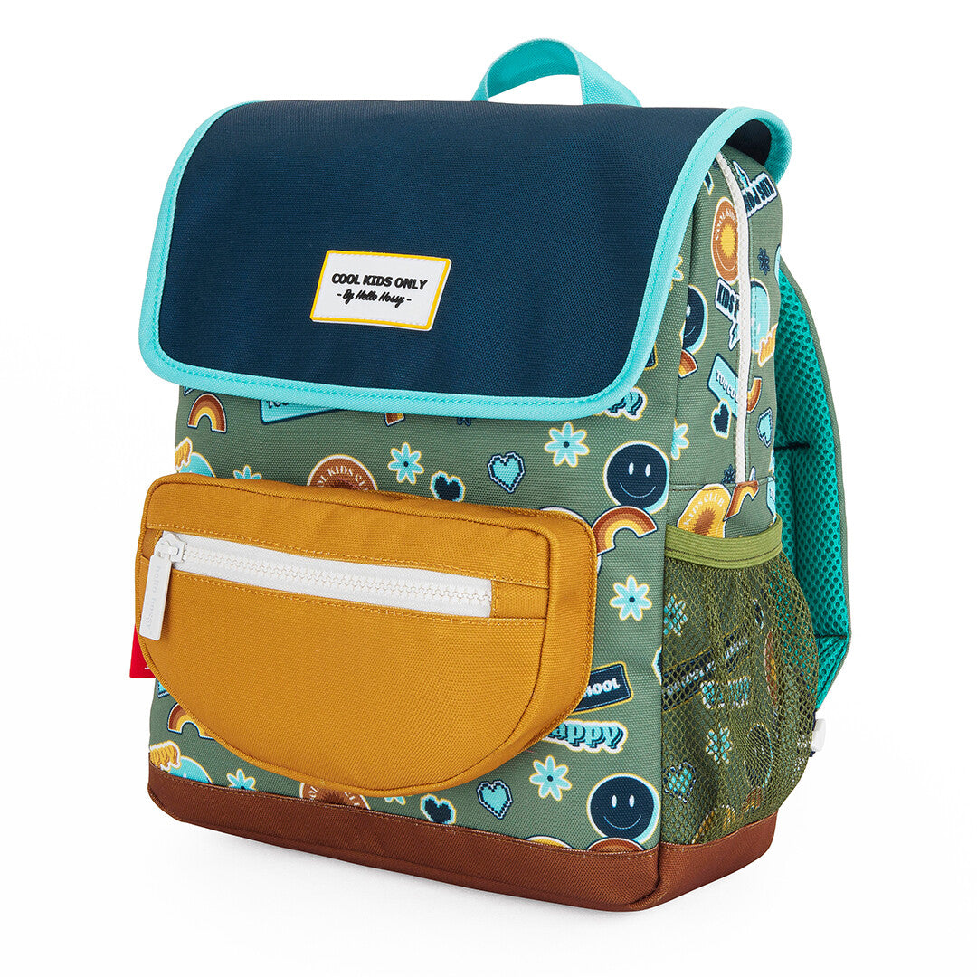 hello hossy kleuterrugzak smiley - 31 cm | SAC-P-012-2-7ANS | 0