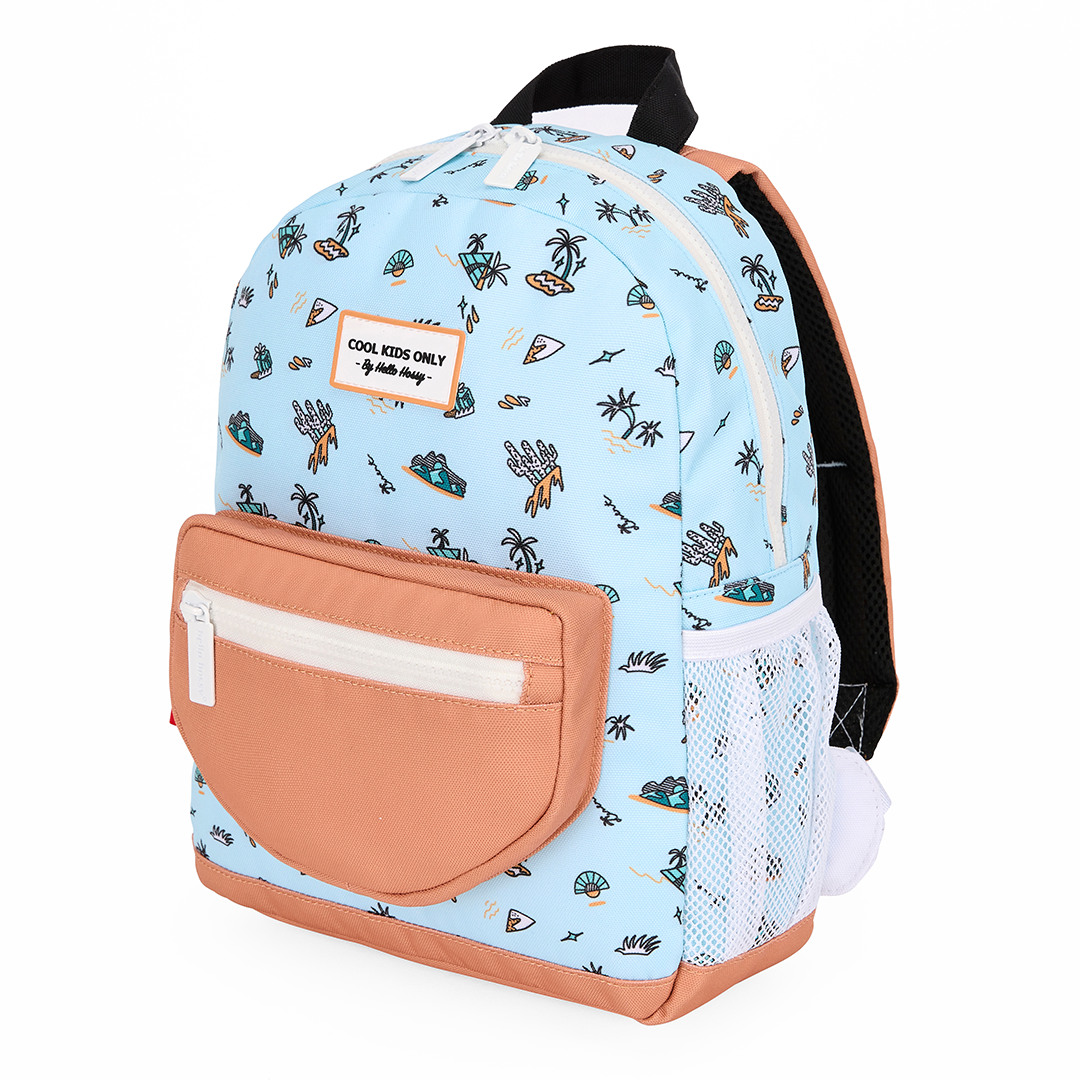 hello hossy rugzak blue island - 38 cm | SAC-P-028-6ANS | 0