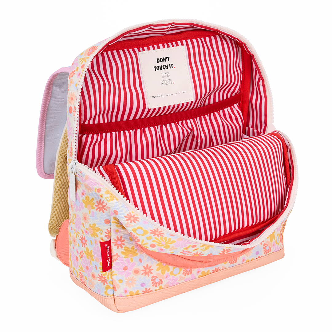 hello hossy rugzak retro flowers - 38 cm | SAC-P-030-6ANS | 2