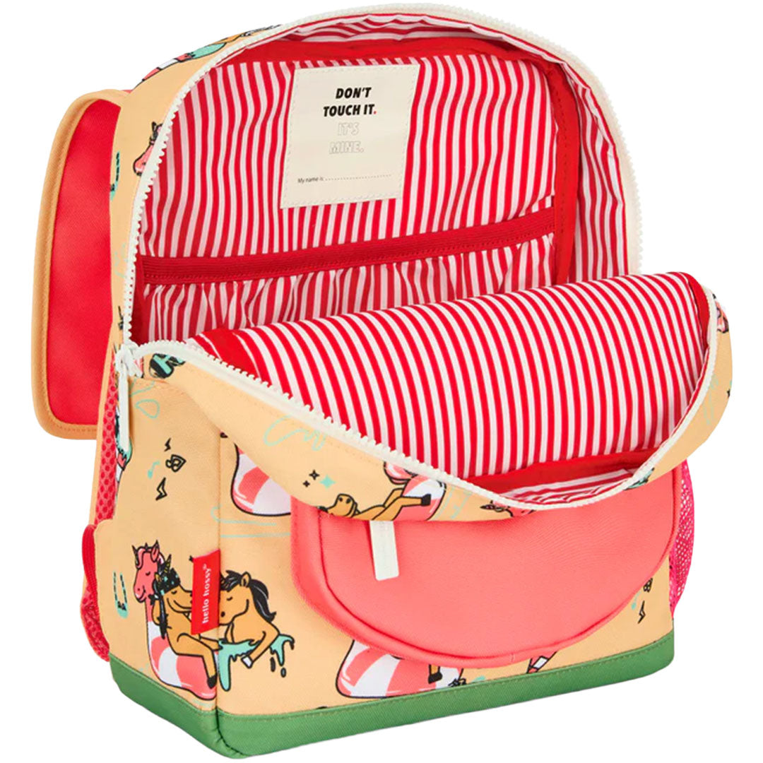 hello hossy kleuterrugzak unicorn - 31 cm | SAC-P-049-2-5ANS | 4