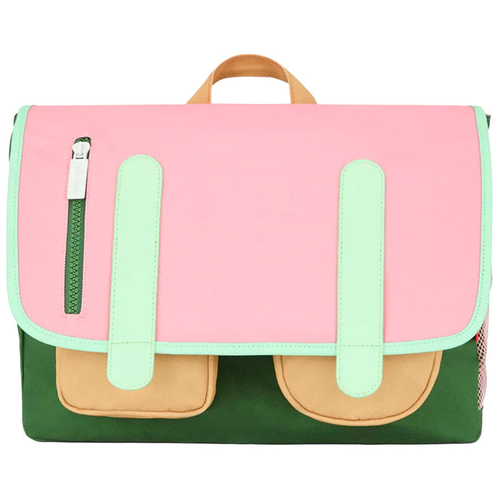 hello hossy schooltas mini bubblegum - 36 cm | CAR-M-004-2-5ANS |