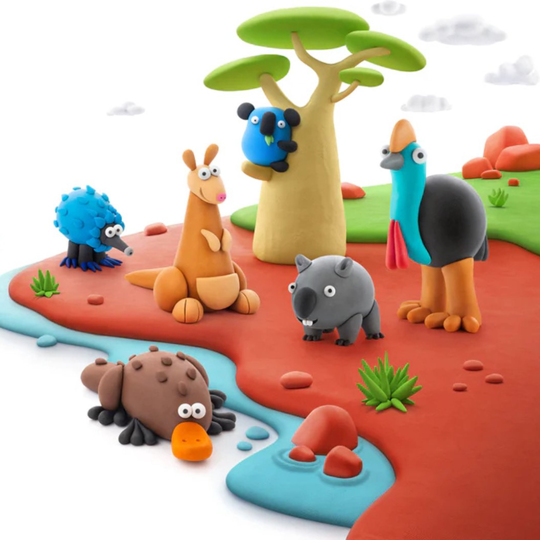 hey clay boetseerklei australian animals | 15027-australian | 5