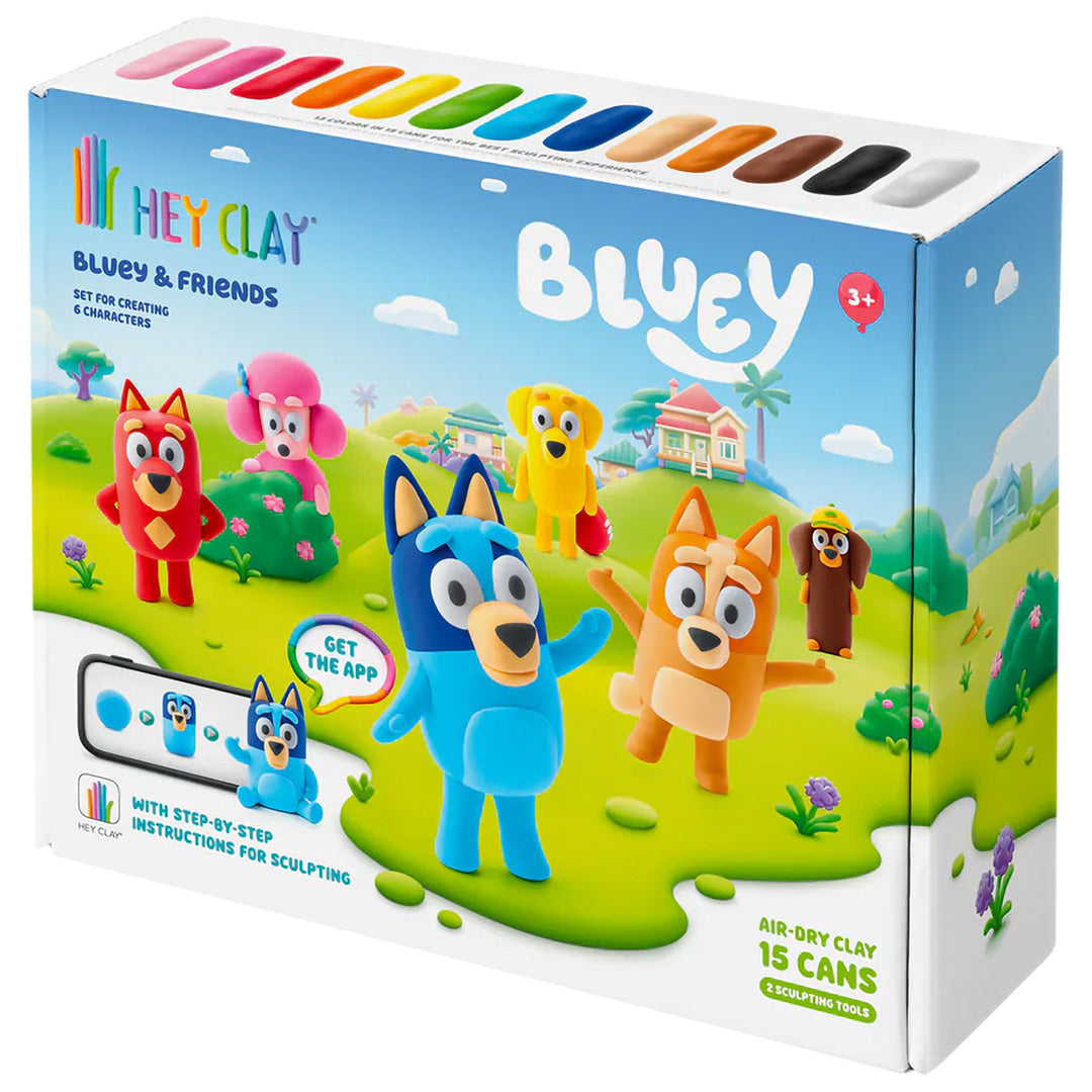 hey clay boetseerklei bluey & friends limited edition | HEYCLAY15031 | 0