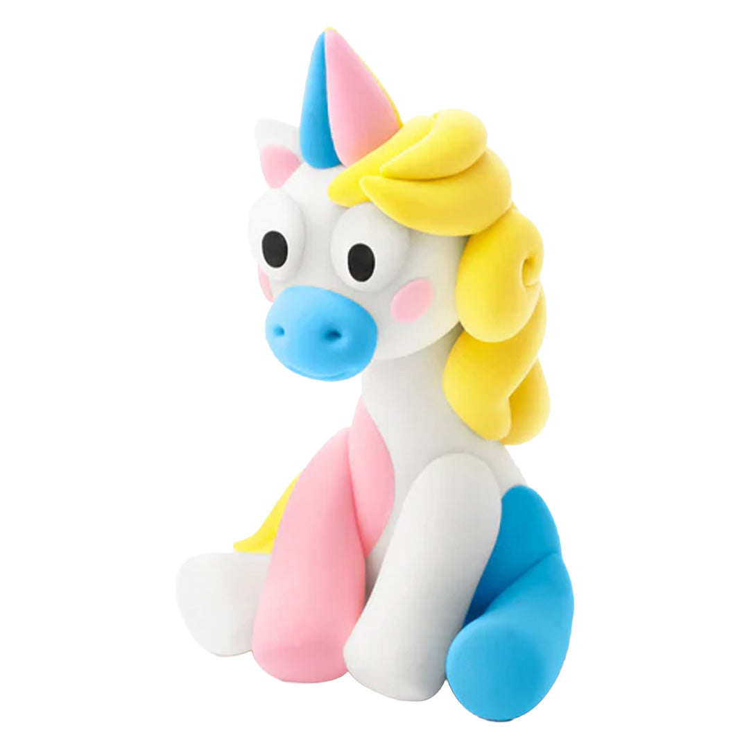 hey clay boetseerklei rainbow unicorn - lighty - 3st | 30136 | 5