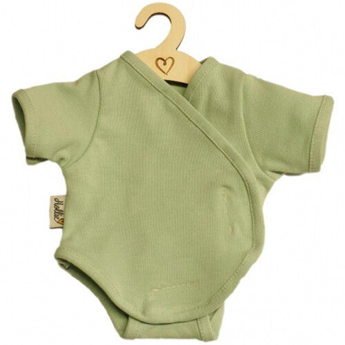 hollie poppenkleding romper- old green - 34 cm | HO3026 | 0