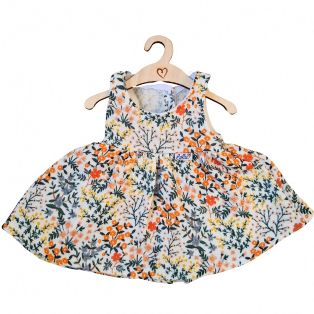 hollie poppenkleding jurk summer flower garden 34 cm | HO3042 | 0