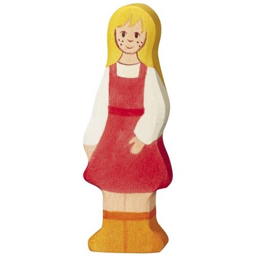 holztiger boerendochter 10 cm  | 80550 | 0