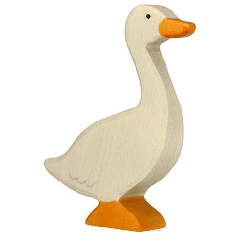 holztiger gans 7 cm | 80027 | 0