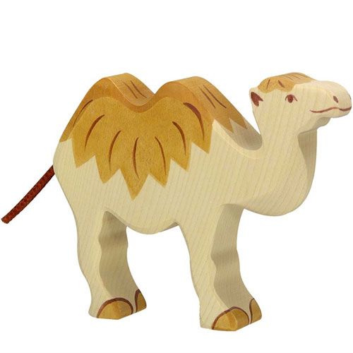 holztiger kameel 18 cm  | 80164 | 0