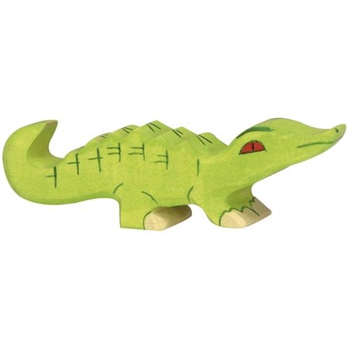 holztiger krokodil 10 cm  | 80175 | 0