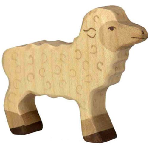 holztiger lam 8 cm | 80076 | 0