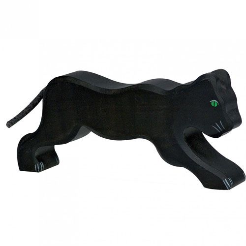 holztiger panter 15 cm  | 80143 | 0