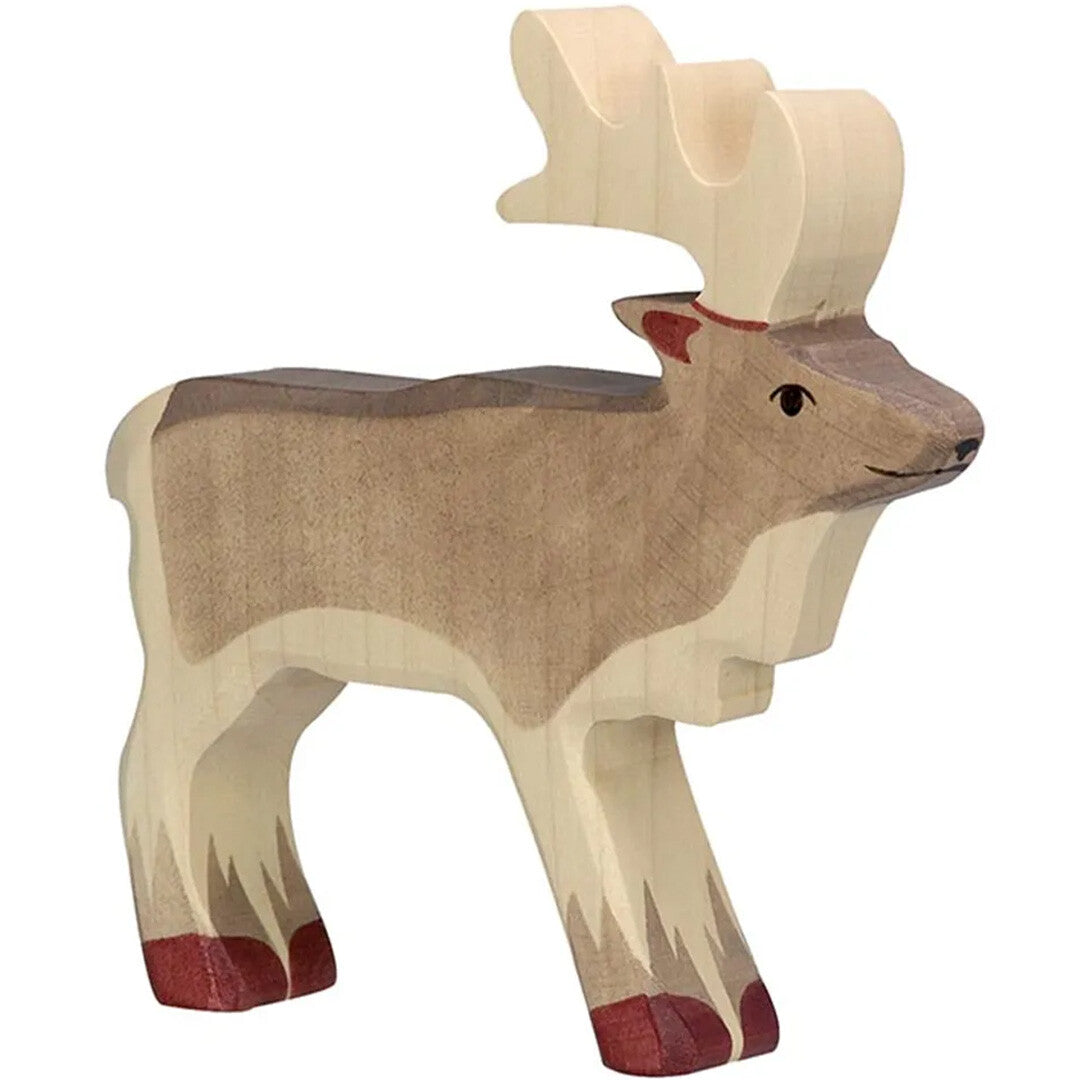 holztiger rendier - 14 cm | 80214 | 0