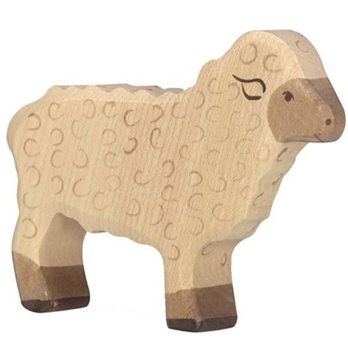 holztiger schaap 11 cm | 80073 | 0