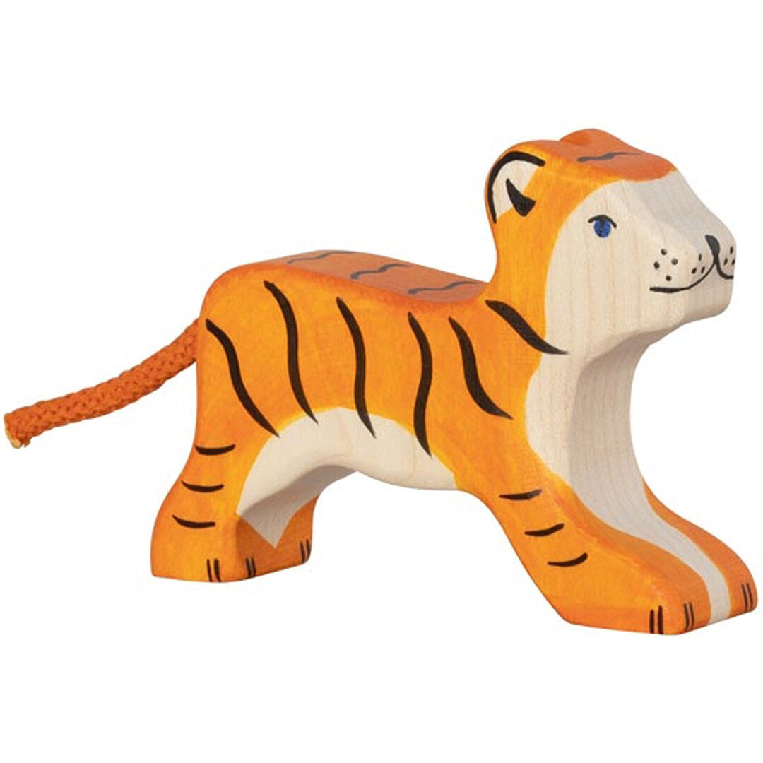 holztiger tijger lopend - 10 cm | 80137 | 0