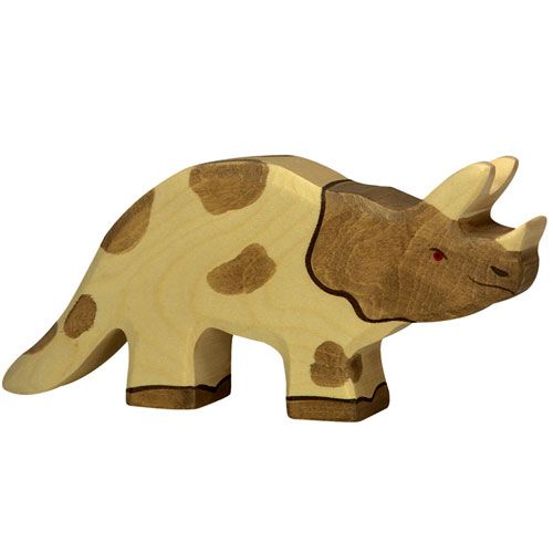 holztiger triceratops 17 cm | 80336 | 0