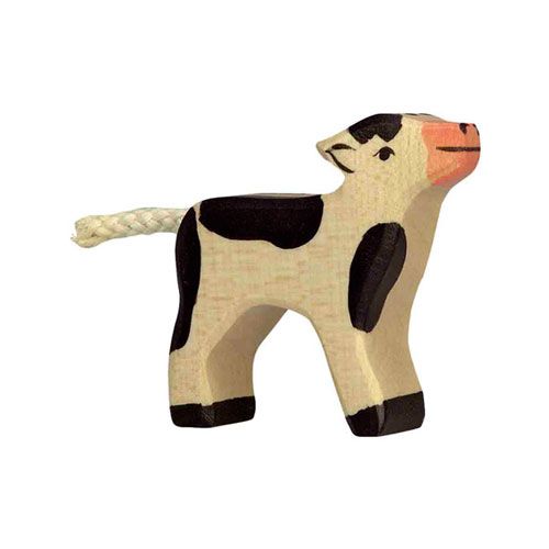 holztiger zwartgevlekt kalf 6 cm  | 80006 | 0