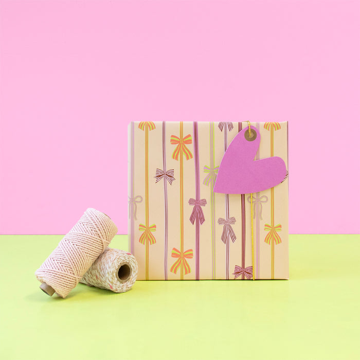 house of products inpakpapier bow parade peach - pink | P51.334.070 |  2