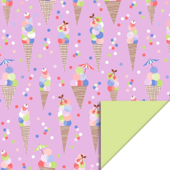 house of products inpakpapier ice confetti pink i lime | P51.330.070 |  2