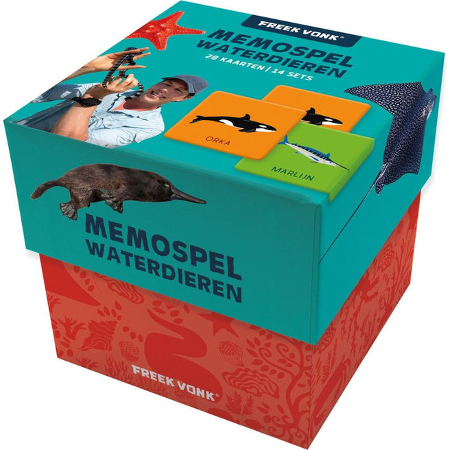 image books freek vonk memospel waterdieren | 1318727 | 1