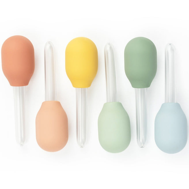 inspire my play pipette - pastel - 6 pcs
