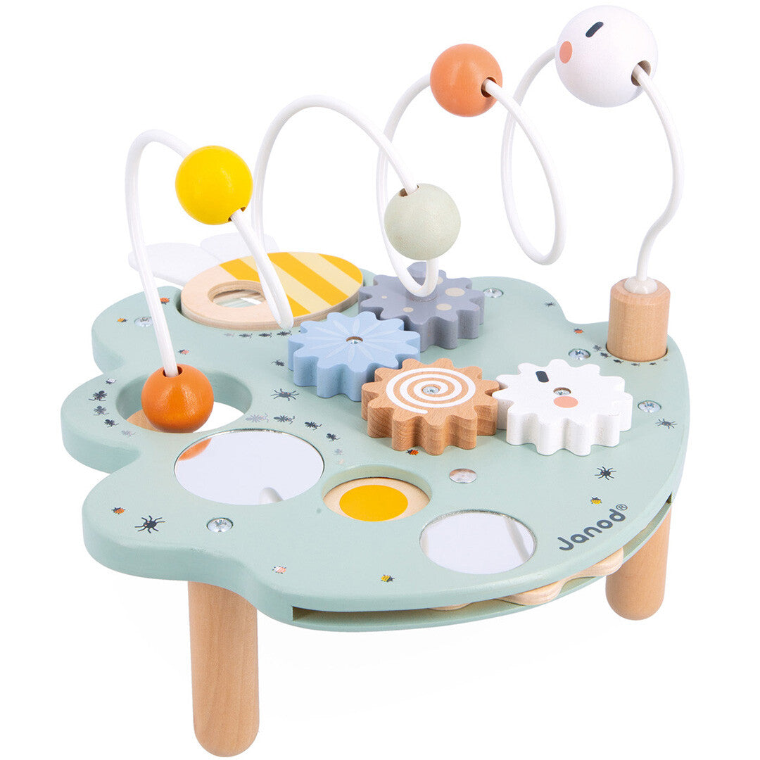 janod activiteitenpaneel blad - sweet cocoon | 11.4056 | 2