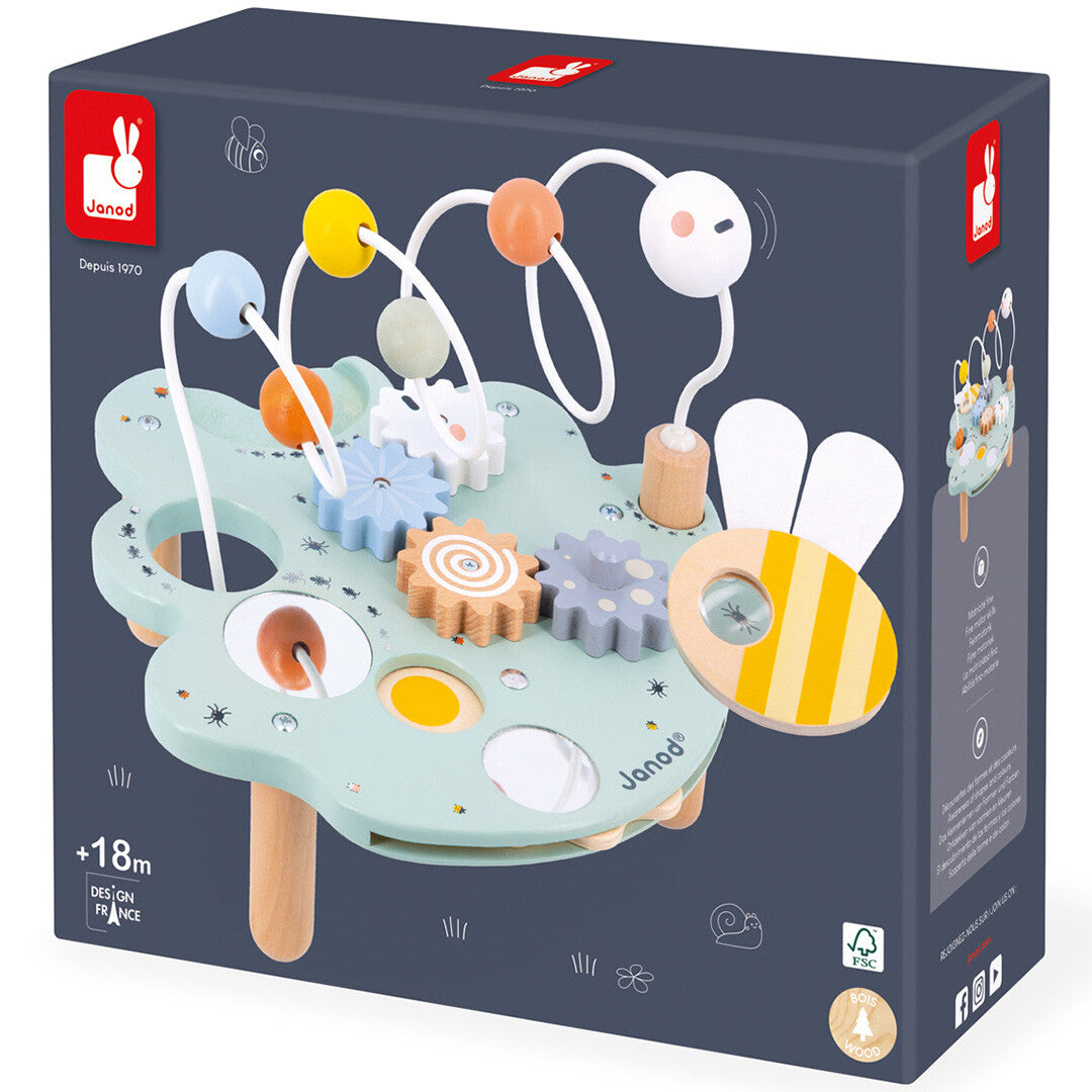 janod activiteitenpaneel blad - sweet cocoon | 11.4056 | 5
