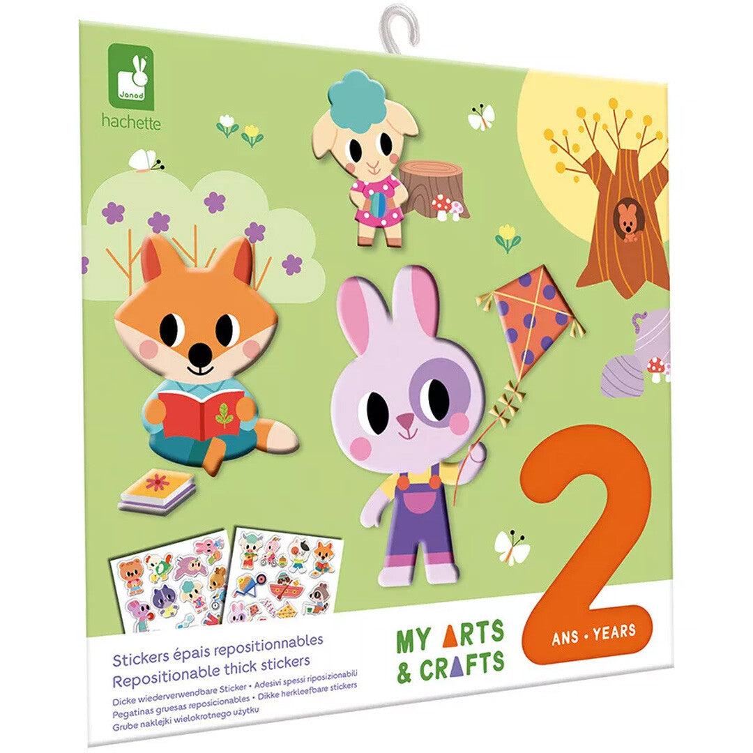 janod atelier knutselset herkbruikbare stickers | 11.9144 | 0