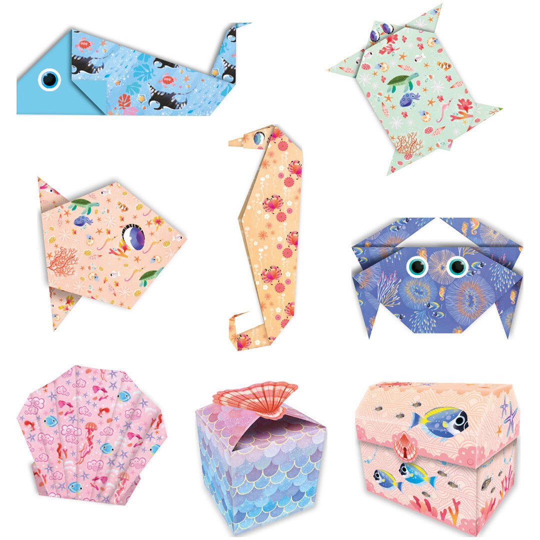 janod atelier knutselset origami - magic ocean | 11.7749 | 2