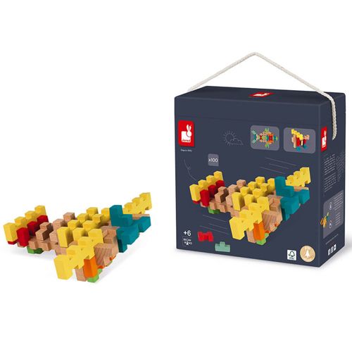 janod bouwblokken - 100st | 11.8301 | 0