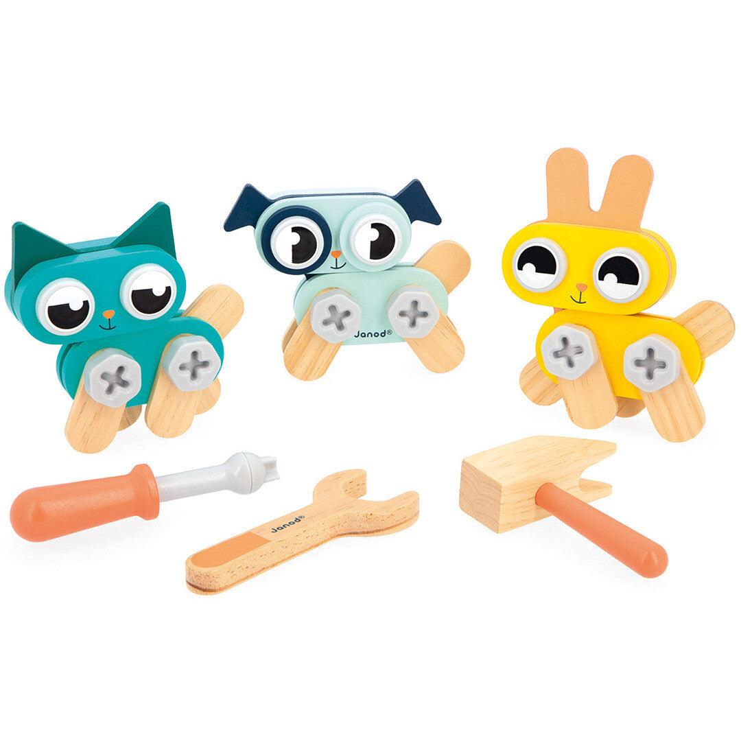 janod bouwset dieren brico'kids | 11.6450 | 0