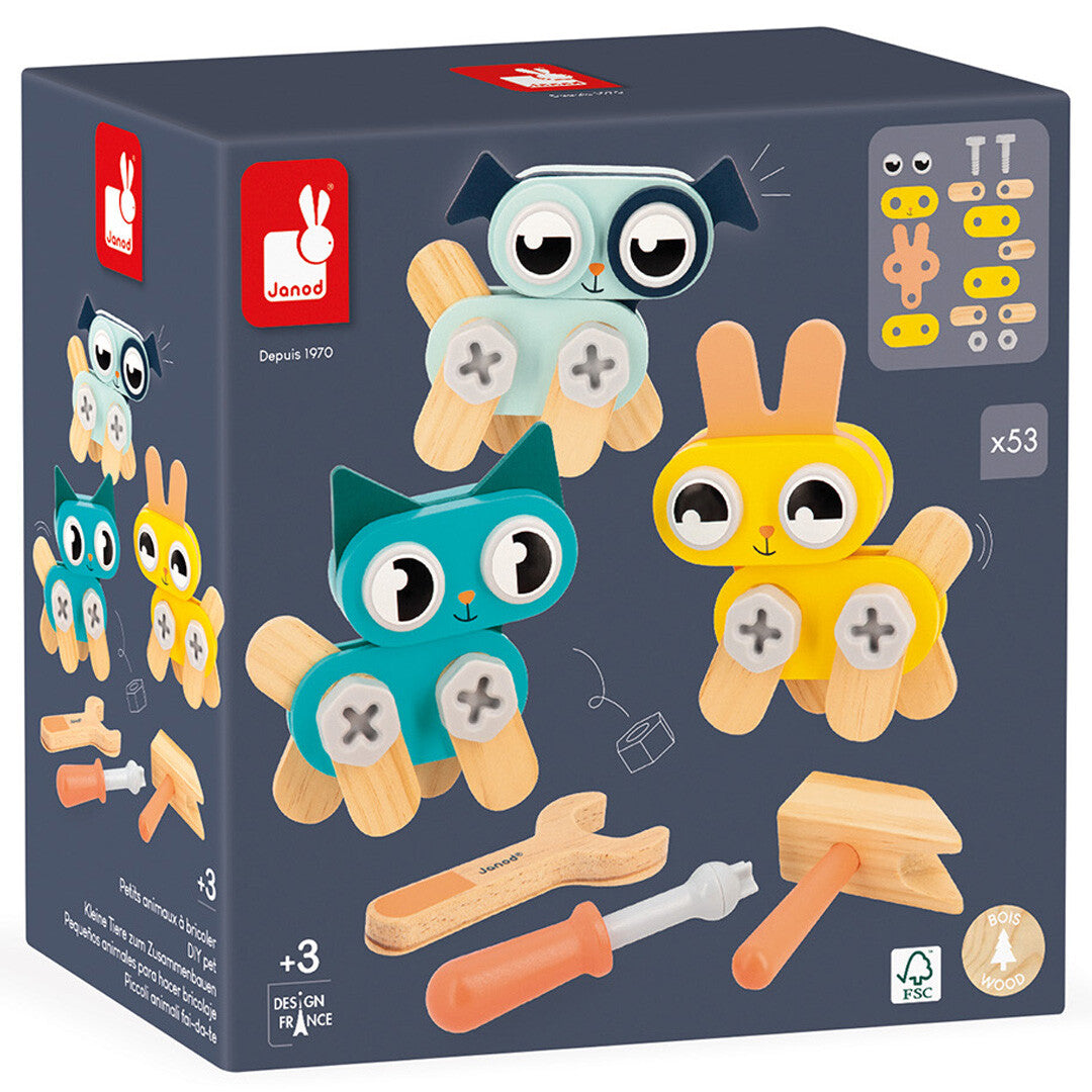 janod bouwset dieren brico'kids | 11.6450 | 3