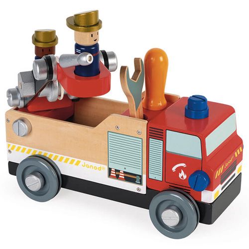 janod brandweerwagen brico'kids - diy | 11.6469 | 1