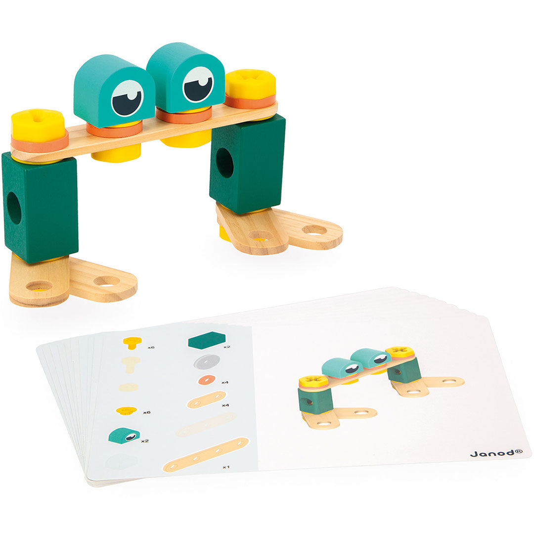 janod brico'kids bouwset ton - 50st | 11.6453 | 3