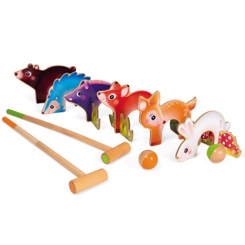 janod croquetspel bosdieren | 11.3207 | 1