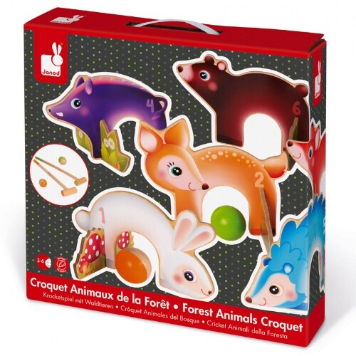 janod croquetspel bosdieren | 11.3207 | 4