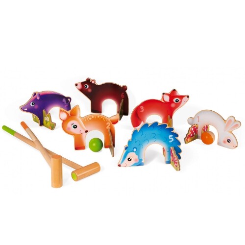 janod croquetspel bosdieren | 11.3207 | 5