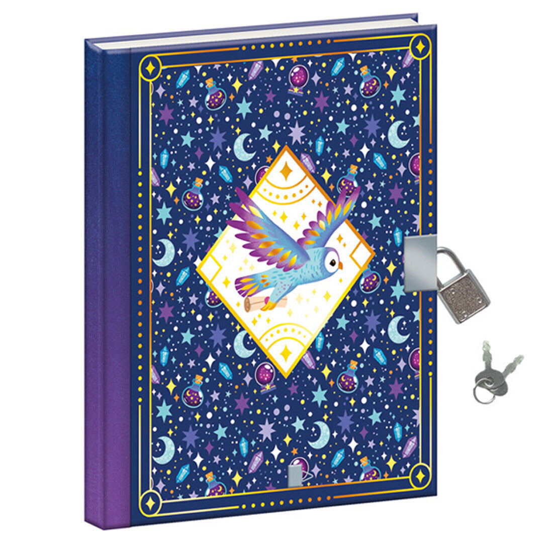 janod dagboek met slot en pen - magic school | 11.9110 | 1