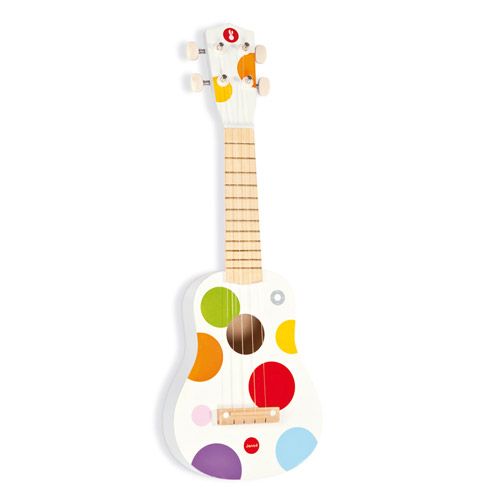 janod gitaar ukelele 53 cm confetti  | 11.7597 | 0