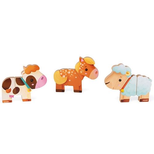 janod grappige magneten boerderijdieren | 11.8058 | 0