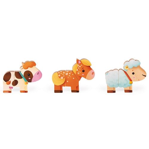 janod grappige magneten boerderijdieren | 11.8058 | 2