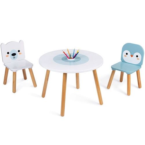 janod kindertafel en twee stoelen | 11.9650 | 1