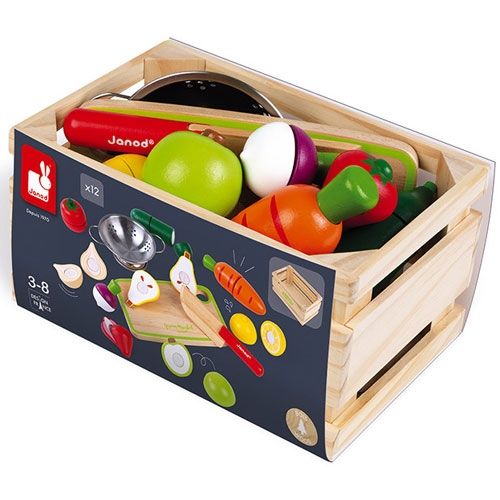 janod kistje met snijgroentes en fruit | 11.6607 | 3