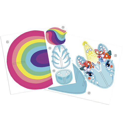 janod knutselset decoratiefiguren regenboog | 11.7972 | 2