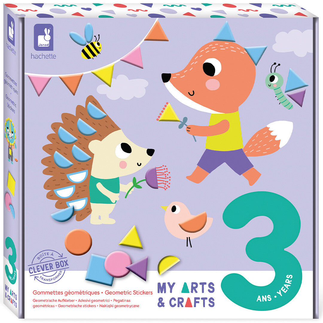 janod knutselset geometrische stickers | 11.7740 | 0