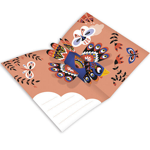 janod knutselset kaarten maken pop-up dieren | 11.7987 | 4