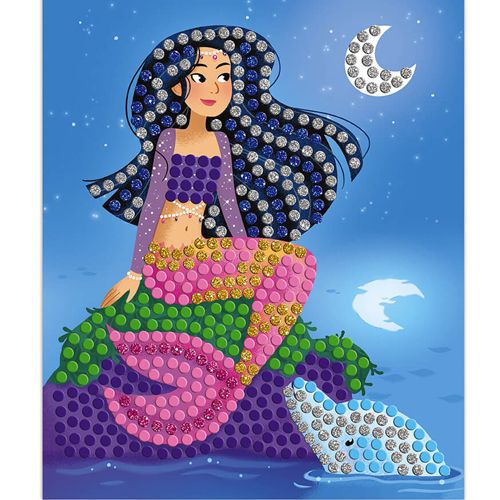 janod knutselset mozaïek dolfijnen en zeemeerminnen | 11.7961 | 2