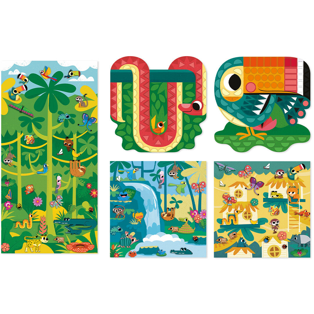 janod knutselset stickers plakken | 11.7744 | 1